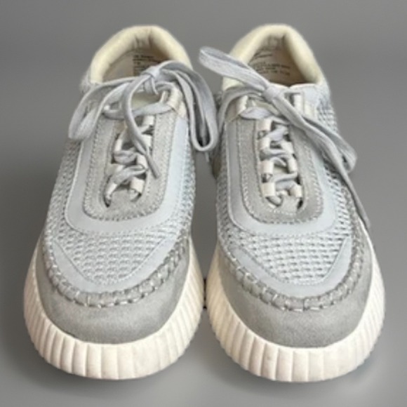 White Mountain Dynastic Platform Sneakers Womens Size 7M Gray Boho Streetwear - Picture 3 of 8